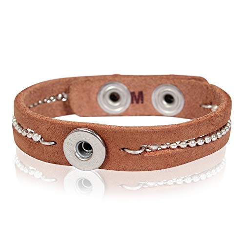 NOOSA PETITE Armband TALISMANN BALLCHAIN natural Größe M