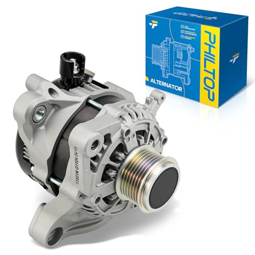 Image of PHILTOP 11931N New Alternator Compatible with 2016, 2018, 2020-2023 Civic | Alternator for 2016, 2018, 2020-2023 Honda Civic L4 2.0L, 2024 Civic L4 2.0L, 135Amp Alternator Replace 311005BAA01 AL1328X