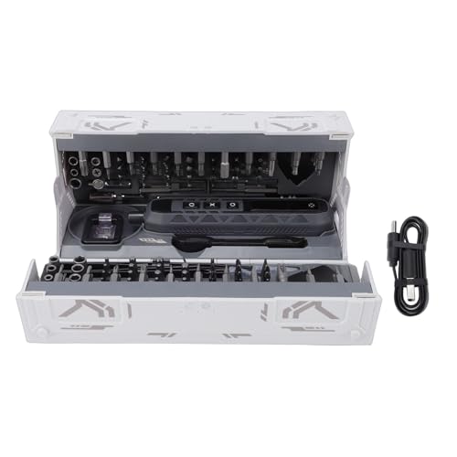 Jelquix Kit de Herramientas de Reparación de Destornillador Eléctrico con Poste de Extensión Desmontable para Cámara Portátil, Juego de Destornilladores de Potencia de Torsión