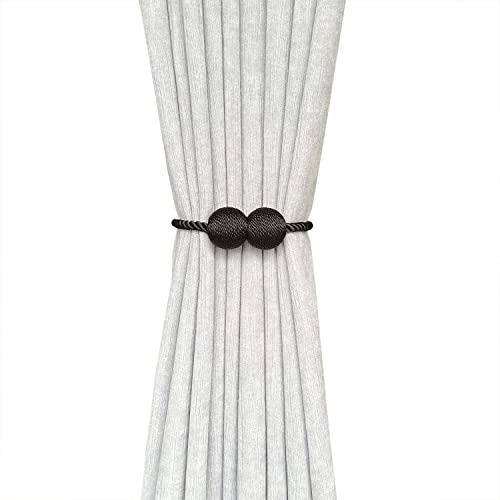 Hebillas de soporte de cortina de cuerda magnética pack de 6 contra el viento en pérgolas 4