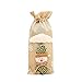 TianWlio Schaukel Mit Gestell Garten Decoratio Tasche Weinflasche Champagner Dekoration Flasche Weihnachten Home Decor Aufhängung Schaukel Rund (B, One Size)