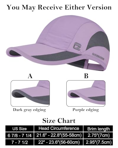 Image of GADIEMKENSD Quick Dry Run Hat Cooling Breathable Mesh