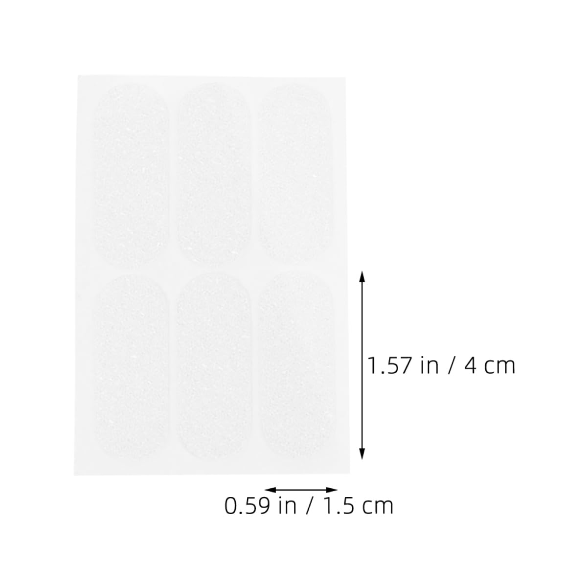 BEBEMOKO 120Pcs Ear Support Patches Adhesive for Heavy Earrings Cosmetic Ear Tape for Lifting and Correcting for Photos and Everyday Use