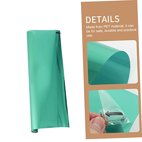 Vinilo decorativo para ventana Vaguelly 200x45cm verde miniatura 7
