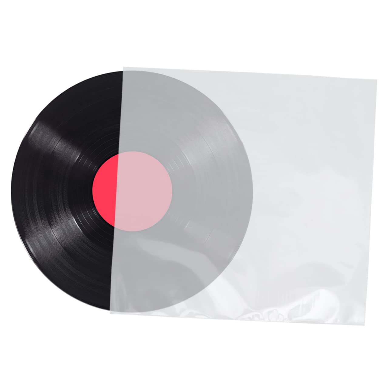 50stücke Vinyl Schallplattenhüllen Dicke Breitere Versiegelungsfreie Aufbewahrungstaschen Zum Schutz Von Schallplatten Und Für Langlebige Lagerung Und Einfachen Zugriff Ihre