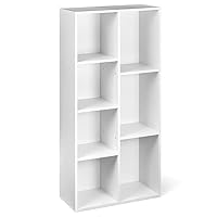 Amazon Basics Libreria con 7 scomparti, scaffale per ufficio