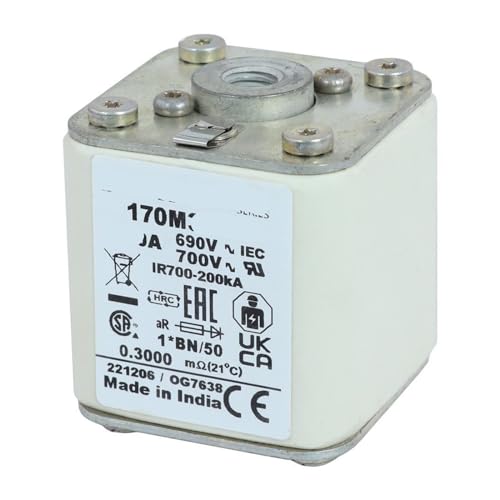 Fusible 170M3416 à coupure rapide 350A 690V anti court-circuit