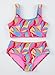 blibean Tween Girl Swimsuits Little Kids Girls Summer Swim Bathing Suits Teen Fashion Two Piece Bikini Boho Hawaii Swimwear Beach Sets Traje Baño Niñas Size 10-11 Year Old Multicolour