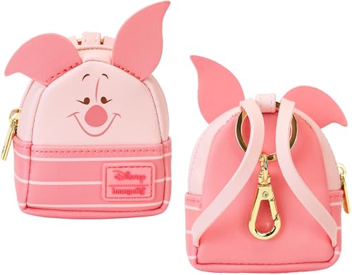 Mini sac à dos porte-clés Loungefly Winnie l'ourson multicolore style cosplay rigide