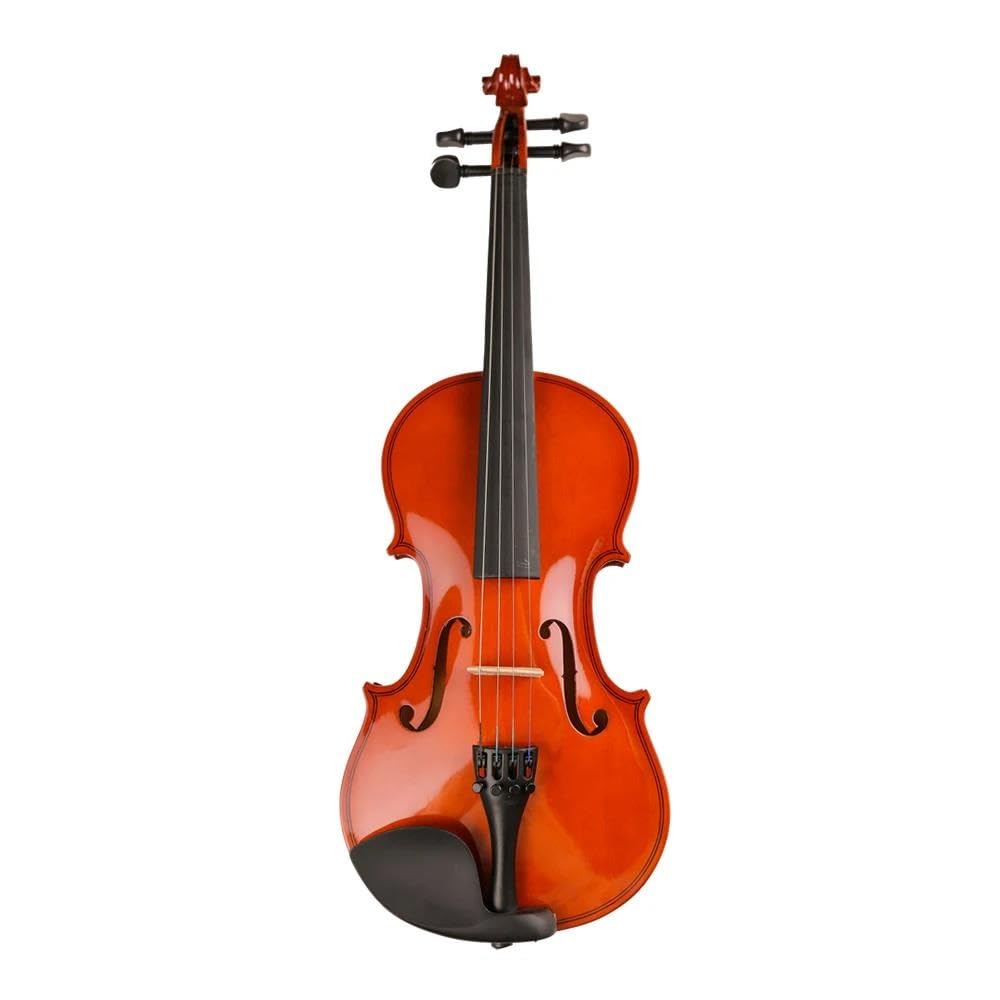 Violine Set Akustische Violine 4/4 3/4 1/8 1/4 1/2 Massivholz Anfänger mit Fall Bogen Saiten Komplettes Set Zubehör Violine (Color : 1/4)