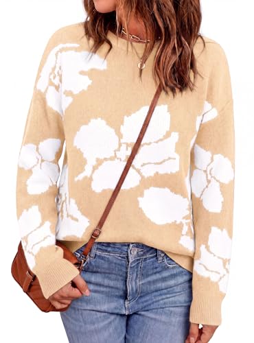 Womens Floral Sweater - image 6