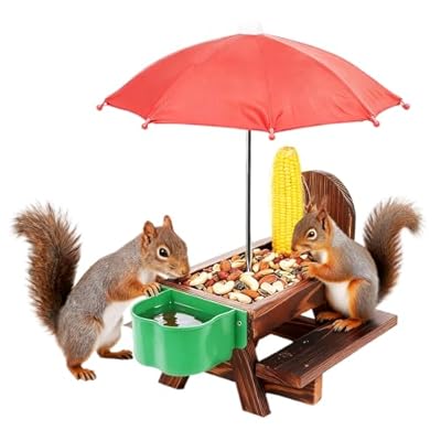 Vigormar Squirrel Feefers for Outside, Squirrel...