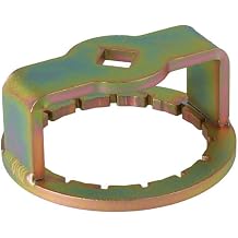 Oil Filter Housing Wrench for Vauxhall Opel 1.5L Diesel Astra K & Insignia B Engine Oil Filter Tool - 74.7Mm, 15-Slot, 1/2" Drive