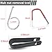 QKWL 3PCS Lug Nut Removal Tool,Specially Designed for Disassembling Wheel Hub Locks and Bearing Cover Nuts, No Damage to Rims, Suitable for Most Cars and Trucks