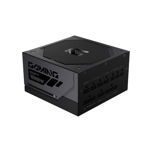 Image of GIGABYTE Gaming 1000GM PG5 ATX 3.1 & PCIe 5.1 Ready Fully Modular 1000W Power Supply - 80 Plus Gold & Cybenetics Platinum Certified, Dual Color 12V-2x6 Cable, T-Guard, 10 Year Warranty - Black