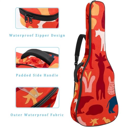 Housse guitare acoustique 41 pouces imperméable et universelle - 4
