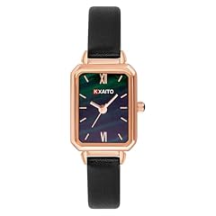 Leather Straps Black Green