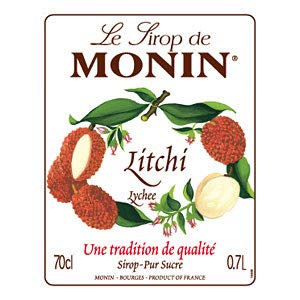 Image of Monin Lychee Syrup, 700ml