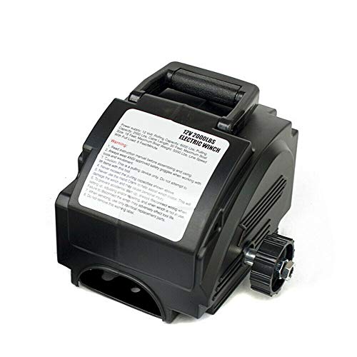 Cabrestante eléctrico portátil 300W 2000LB 12V miniatura 4