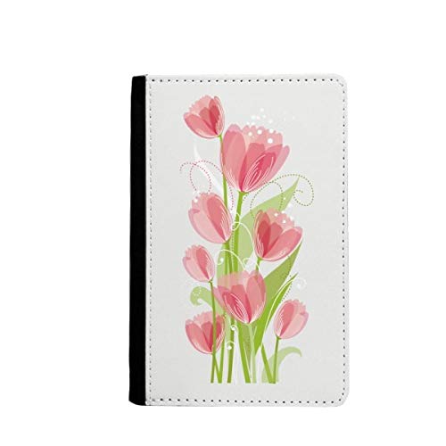 Étui portefeuille de voyage tulipe multicolore 3.7x5.8 format classique