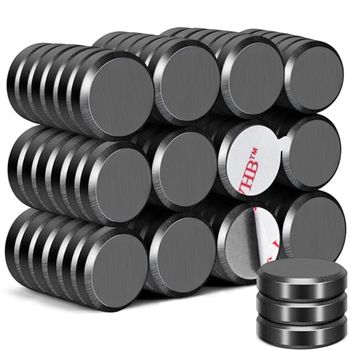 DIYMAG Strong Adhesive Magnets,75pcs 0.98x0.2in Fridge Refrigerator Magnet