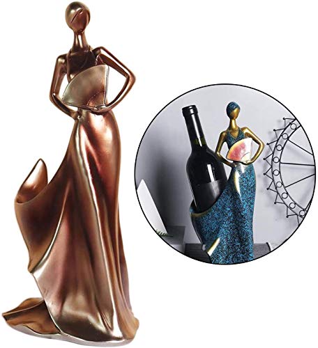 Soporte Moderno para Botella de Vino en Resina miniatura 5