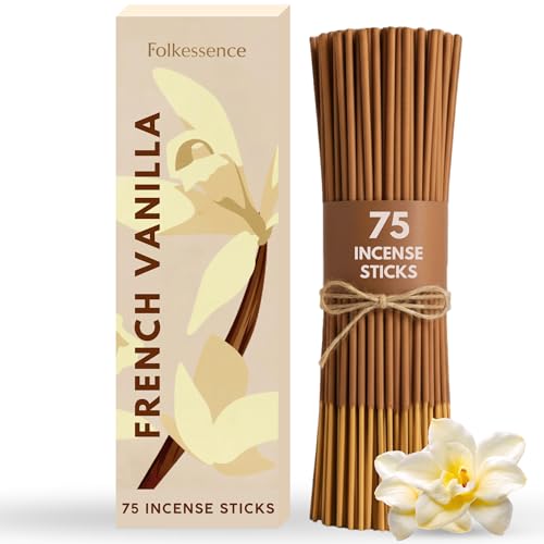 Folkulture Vanille räucherstäbchen Herbst - Packung mit...