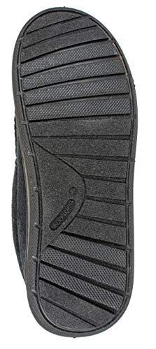 Dockers Men's Moccasin Slipper, Memory Foam, Douglas Ultra-Light Slipper, Odor Control, Indoor/Outdoor, 12 Black #TOP5