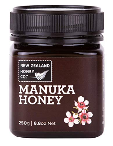 New Zealand Honey Co. Raw Manuka Honey, MG0 80+, 8.8oz / 250g