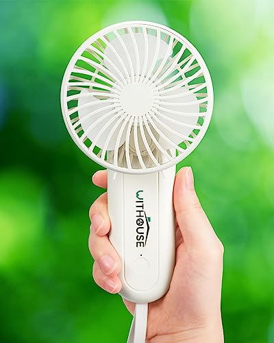WITHOUSE Mini Ventilatore portatile da scrivania