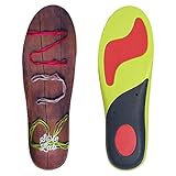 Insoles for Womens Running Shoes :: Full Length :: Comfort Orthotic :: Replacement Inserts with Adaptive Arch and Padded Inserts, Size (8.5, 9, 9.5, 10 or EU 39, 40, 41)
