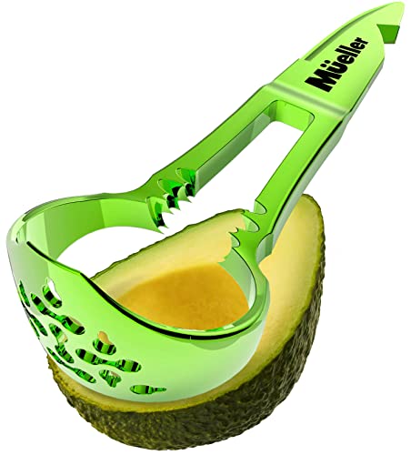 Mueller Avocado Slicer And Pitter, 3-In-1, Fruit Cutter, Peeler, Masher, Safe And Easy To Use Kitchen Tool, Dishwasher Safe #TOP10