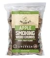 Mr. Bar-B-Q Apple Smoking Wood Chunks | All-Natural BBQ Wood Chunks | Delicious Smokey Fruity Flavor | 3.5 Pound Bag of Wood Chunks