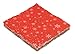 Soimoi Christmas Print Precut 5-inch Cotton Fabric Quilting Squares Charm Pack DIY Patchwork Sewing Craft- Red & Green