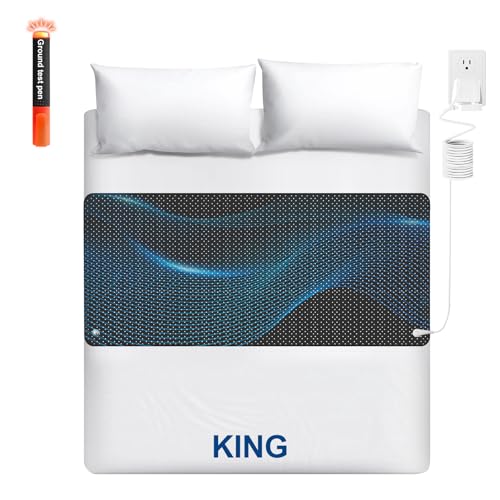 Grounding Bed Mat with 15ft Cord King Size