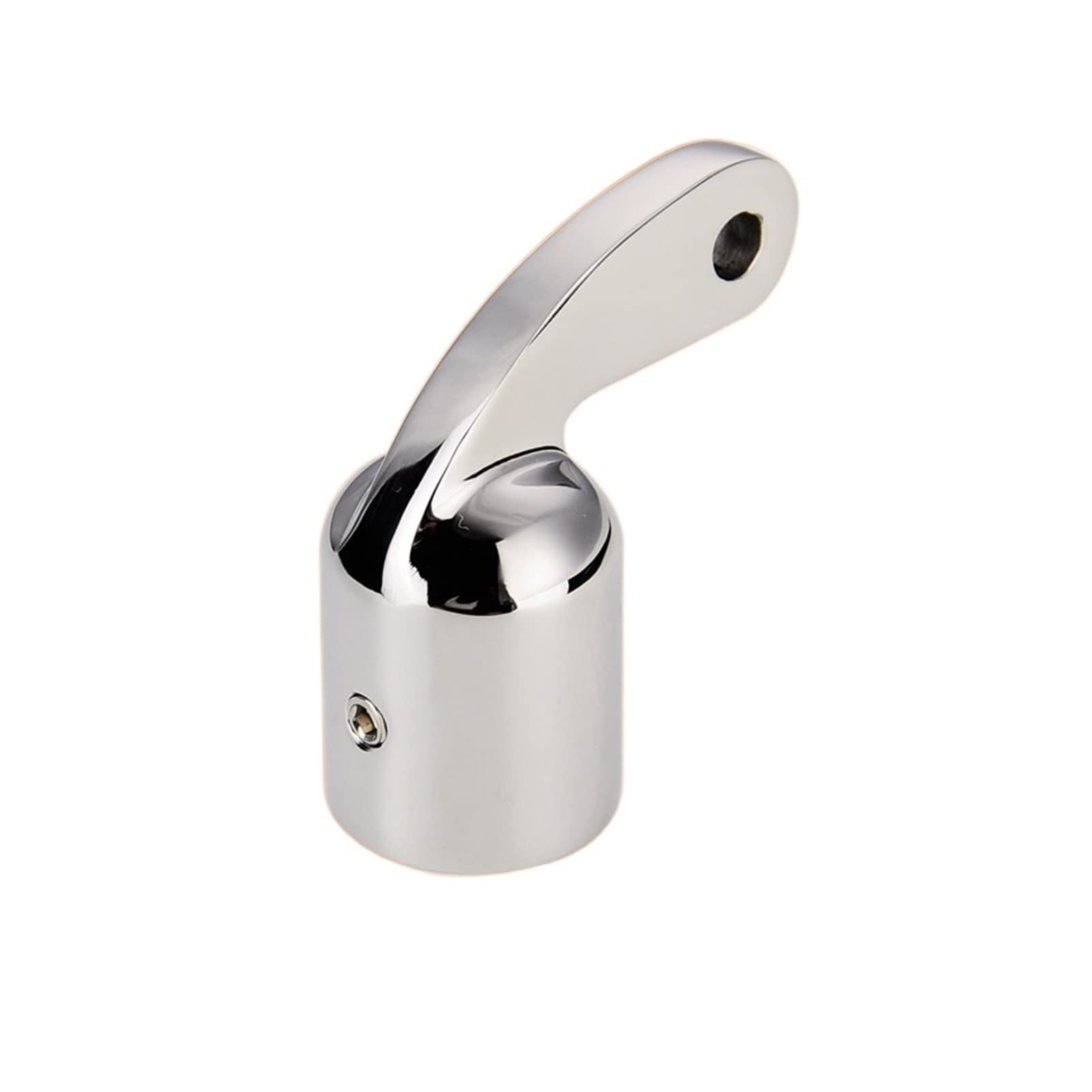 Kjueq Silver Special Elbow Slip Cap 25Mm Stainless Steel Awning Canopy Umbrella Marine Connection Fixture Pipe Joint Speedboat