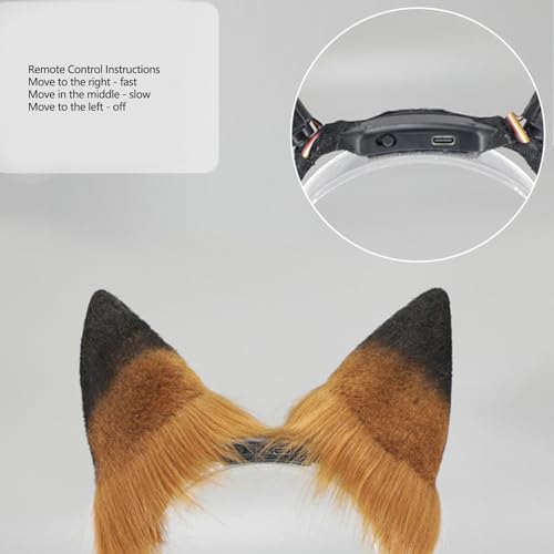 KMGDM Diadema desmontable de control táctil automático con sensores de gravedad, accesorio de disfraz de motor para deportes y uso diario - imagen 9