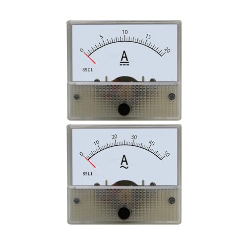 Ampèremètre mécanique 85C1 mesure directe DC 50A sans écran digital