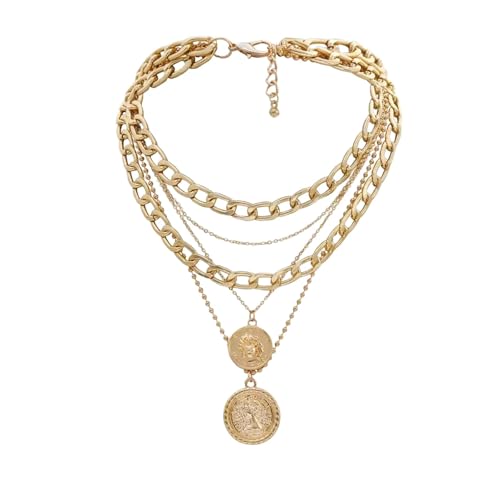Style cubain pour homme avec ce collier ras du cou punk à pièce sculptée