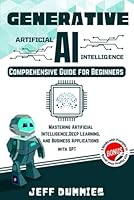 GENERATIVE AI - Comprehensive Guide for Beginners: Mastering Artificial Intelligence, Deep Learning, and Business Applications with ChatGPT (Bonus: 3 Books with Prompts to Boost Your Profits 10x) B0CP2SFV2Y Book Cover