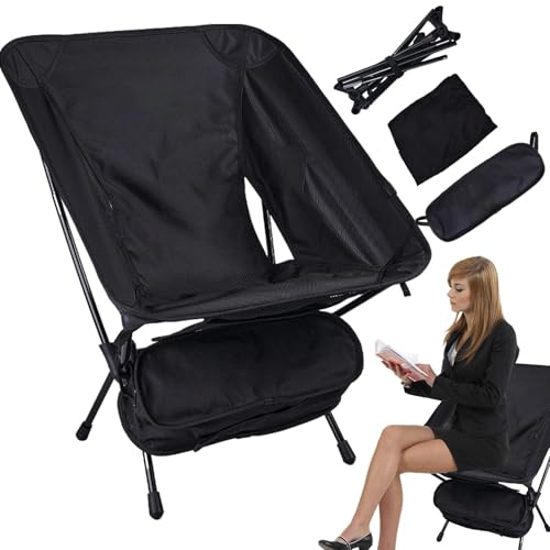 Silla de camping portátil, silla de camping plegable, silla de playa plegable, asiento plegable ergonómico portátil, cómoda silla de playa plegable, silla de playa plegable para deportes al aire libre