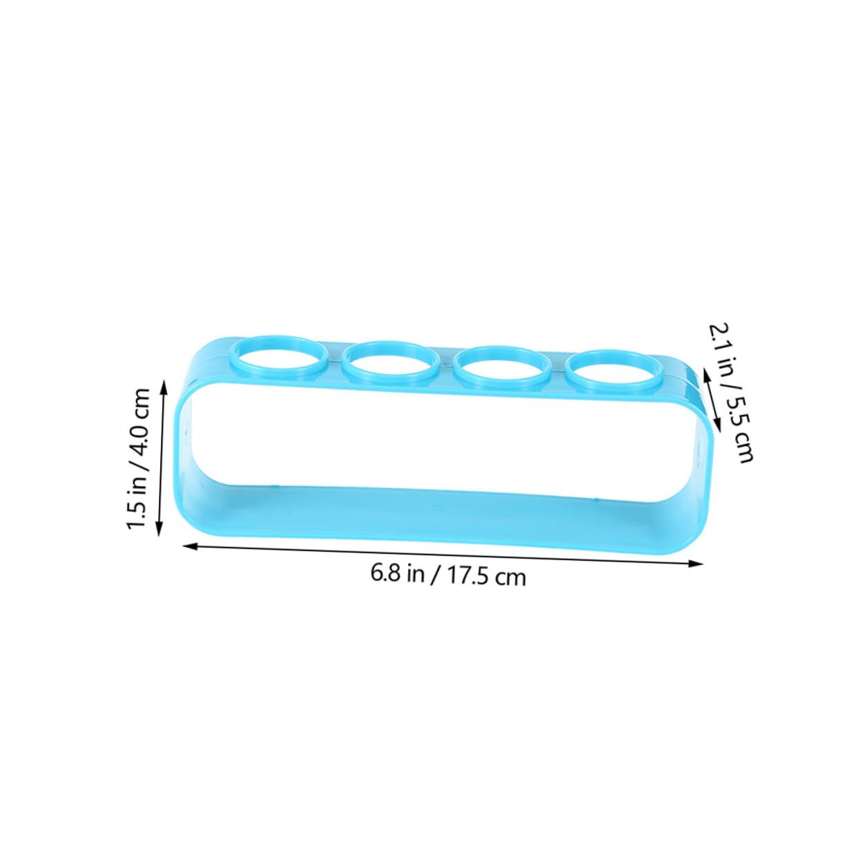 Provette Pratico in Pvc da Laboratorio per Laboratori Pezzi 3 e Supporto Resistente Design Semplice e Funzionale Aule di Scienze