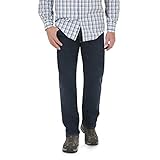 Wrangler Performance Series Pantalones Vaqueros Anchos de Ajuste Relajado para Hombre - Piedra Clara - Azul - 38W x 36L