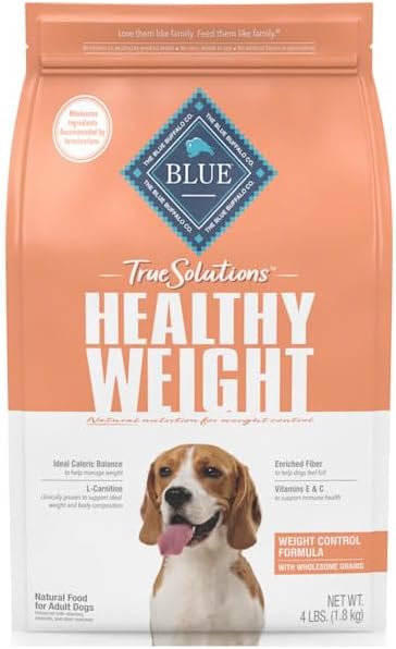 Miniatura 4 de Blue Buffalo True Solutions Alimento seco natural para control de peso para perros adultos, con pollo, bolsa de 4 libras