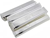 1PCS 10/20/30/40/50G High Purity Silver Ingot Pure Silver Bars Ag9999 Sterling Silver Bullion Jewelry Processing Raw Materials (10G)