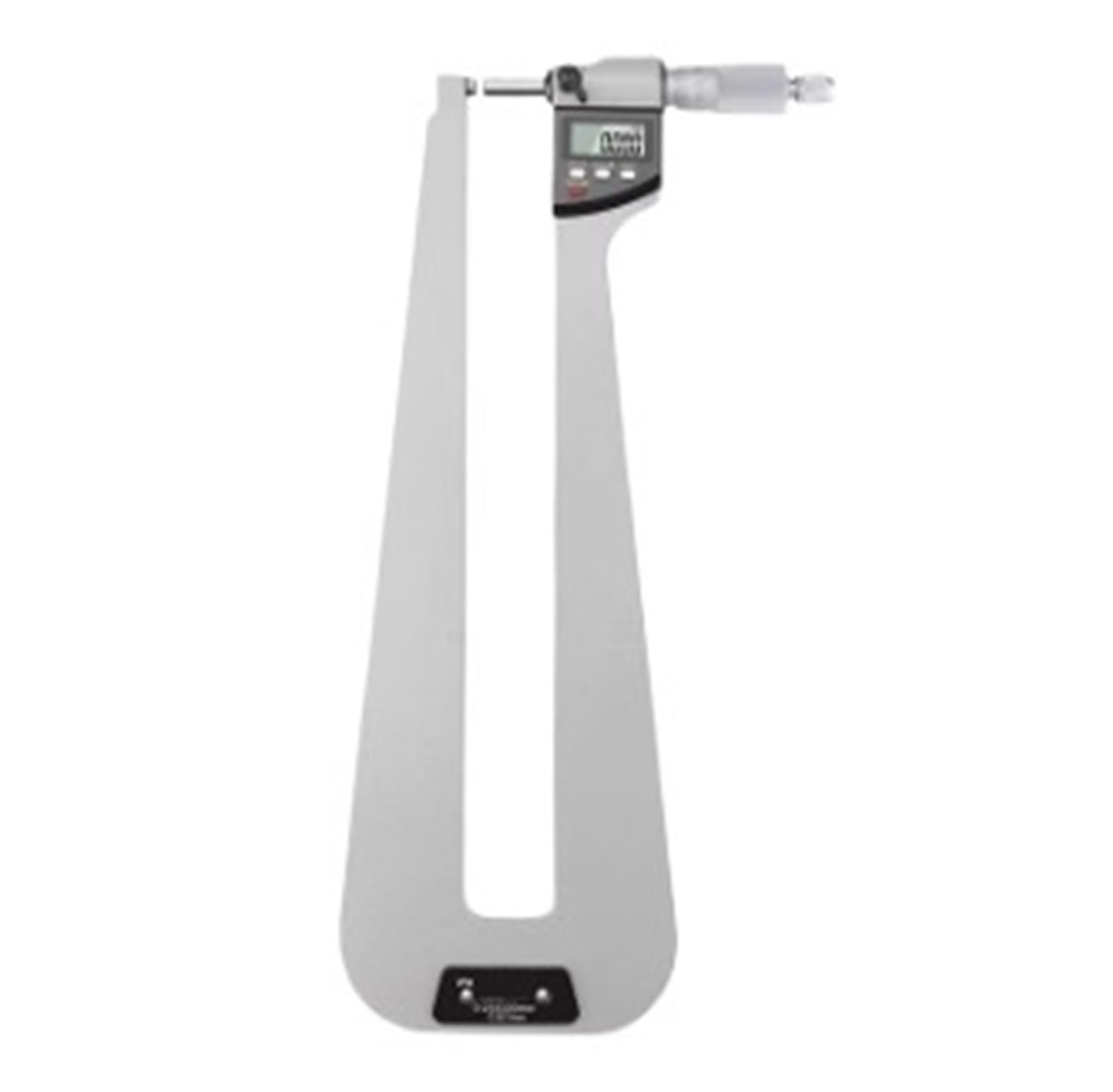 Digital Display Deep Bow Frame Micrometer 211-275 0-25 * 300mm Measuring Plate Thickness Deep Span Micrometer