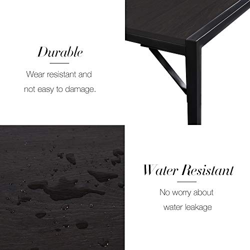 image for Decok 3 Pieces XL Large Dining Table Set for 6 People,48 Inch Kitchen 