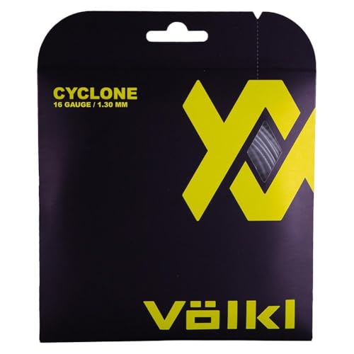 Volkl Cyclone 16g Tennis String Graphite, Grey