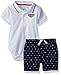Tommy Hilfiger Baby Boys 2 Pieces Creeper Polo Shorts Set
