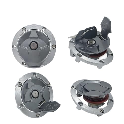 Bouchon de réservoir carburant moto EX250 couvercle de gaz avec verrouillage - 2